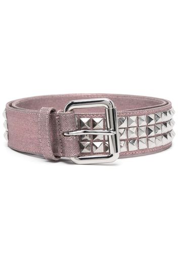 Collina Strada metallic stud-embellished belt - Rosa