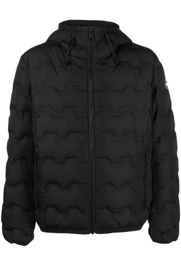 Colmar quilted padded down jacket - Schwarz