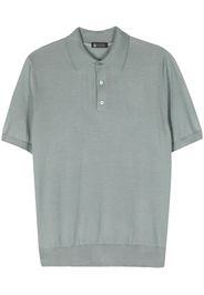 Colombo Poloshirt mit Kaschmiranteil - Grün