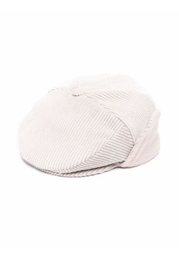 Colorichiari corduroy paperboy hat - Nude