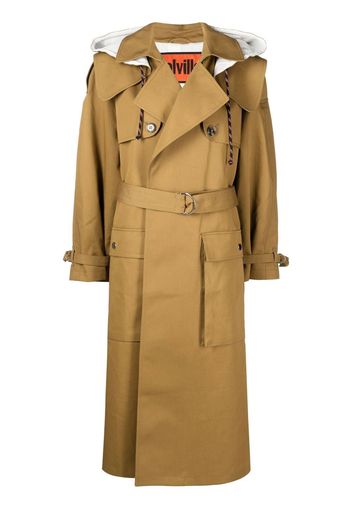 colville oversized trench coat - Braun