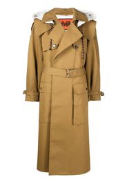 colville oversized trench coat - Braun