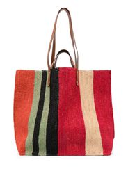 colville Big Sister raffia tote bag - Orange