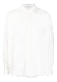 COMMAS vertical-stripe shirt - Weiß