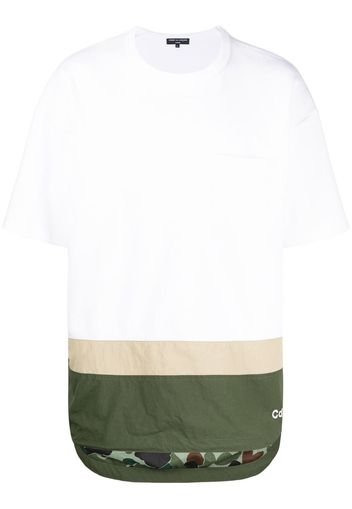 Comme Des Garçons Homme T-Shirt mit Logo-Print - Weiß