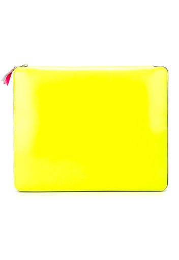 Comme Des Garçons Wallet 'New Super Fluo' iPad-Tasche - Gelb