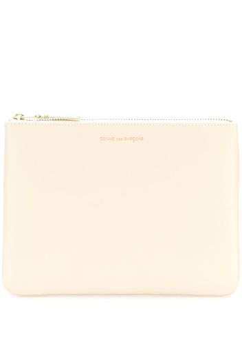 Comme Des Garçons Wallet Klassische Clutch - Nude