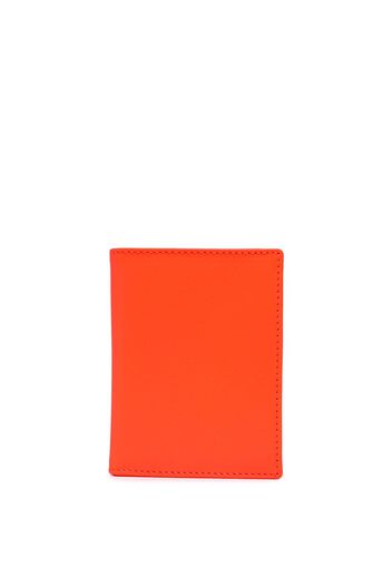 Comme Des Garçons Wallet Kartenetui in Colour-Block-Optik - Orange