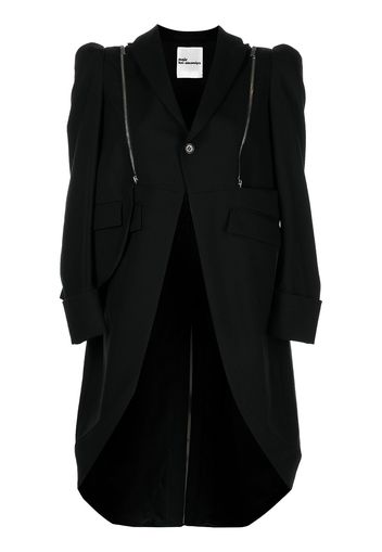 Comme Des Garçons Noir Kei Ninomiya Einreihiger Blazer - Schwarz