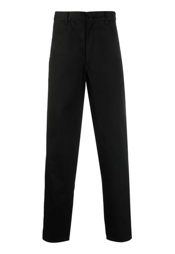 Comme Des Garçons Shirt straight-leg cotton trousers - Schwarz