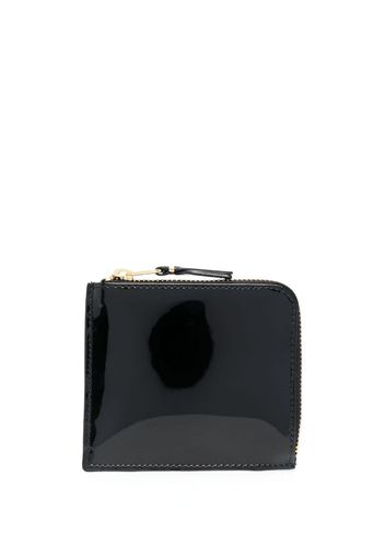 Comme Des Garçons Wallet polka dot print small wallet - Schwarz