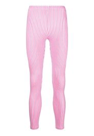 Comme Des Garçons Homme Plus Leggings mit Längsstreifen - Rosa