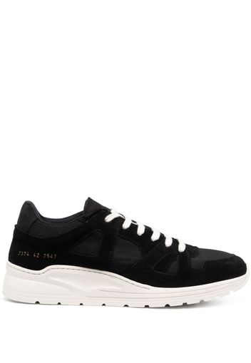Common Projects Cross Trainer panelled sneakers - Schwarz