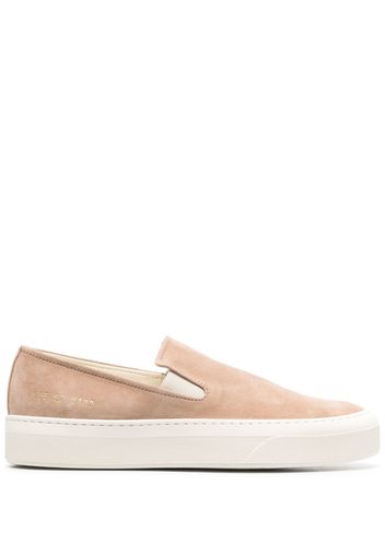 Common Projects slip-on suede sneakers - Braun