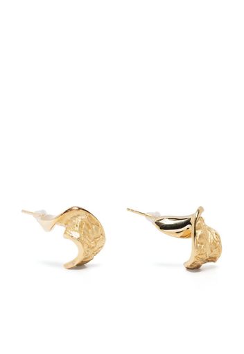 Completedworks Whirl twisted stud earrings - Gold