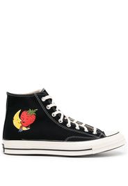 Converse High-Top-Sneakers mit Cartoon-Print - Schwarz