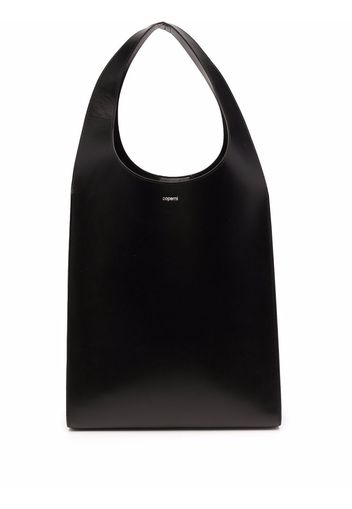 Coperni large leather tote bag - Schwarz