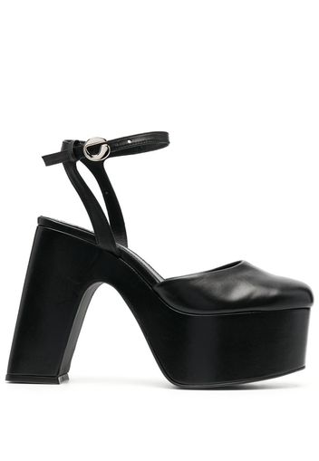 Coperni Bridge platform pumps - Schwarz