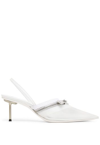 Coperni Zip slingback pumps - Weiß