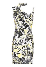 Coperni abstract-print cut-out dress - Schwarz