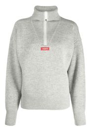 Coperni half-zip jumper - Grau