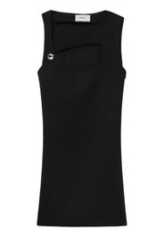 Coperni cut-out sleeveless minidress - Schwarz