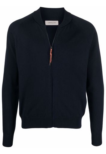 Corneliani side-stripe track jacket - Blau