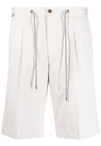 Corneliani drawstring-waist shorts - Nude