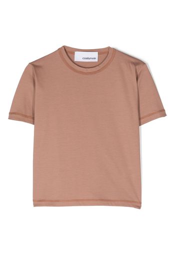 Costumein short-sleeve cotton T-shirt - Braun
