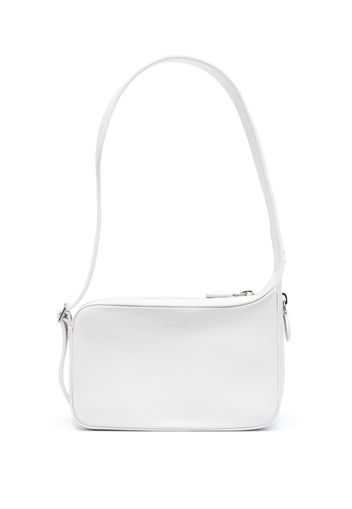 Courrèges Camera leather shoulder bag - Weiß