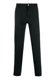 Courrèges tailored-cut straight-leg trousers - Schwarz