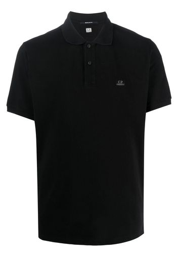 C.P. Company cotton polo shirt - Schwarz