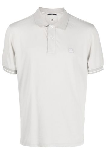 C.P. Company short-sleeved polo shirt - Grau