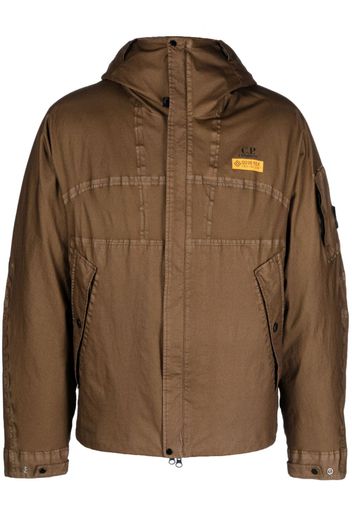 C.P. Company Gore G-type hooded jacket - Braun