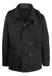 C.P. Company cargo-pocket zipped jacket - Schwarz