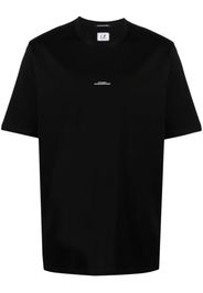 C.P. Company logo-print cotton T-shirt - Schwarz