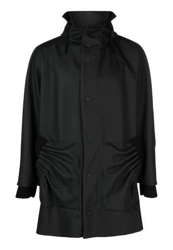 Craig Green Tube Pleat raincoat - Schwarz