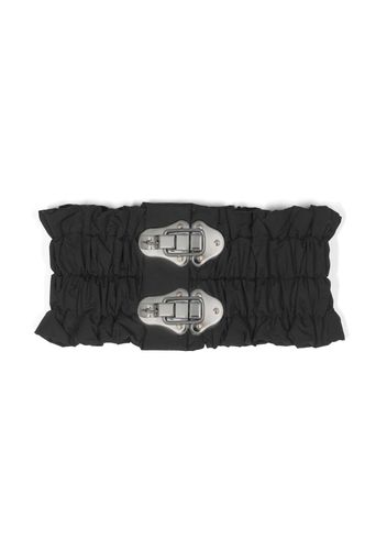 Craig Green elasticated latch-buckle scarf - Schwarz