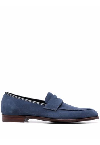 Crockett & Jones suede loafers - Blau