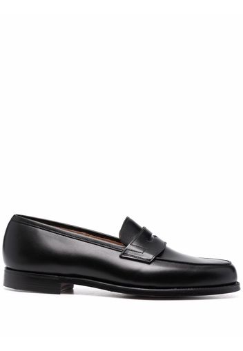 Crockett & Jones Klassische Penny-Loafer - Schwarz