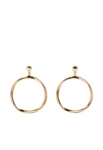 Cult Gaia Serena hoop earrings - Gold