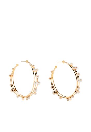 Cult Gaia Shanti baroque-pearl earrings - Gold