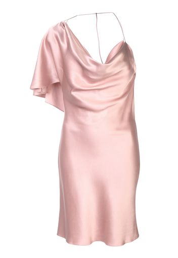 Cushnie One-Shoulder-Kleid aus Satin - Rosa