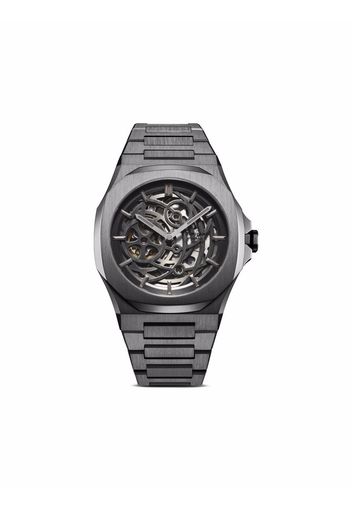 D1 Milano Skeleton Bracelet 41.5mm - Grau