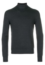D4.0 Klassischer Rollkragenpullover - Grau