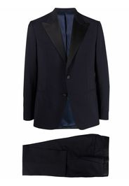 D4.0 single-breasted two-piece suit - Blau