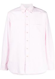 D4.0 striped long-sleeve shirt - Rosa