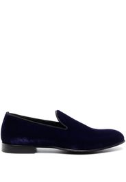 D4.0 Fodera slip-on velvet loafers - Violett