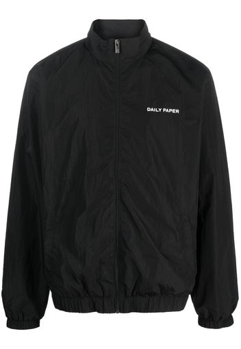 Daily Paper Windbreaker mit Logo-Print - Schwarz