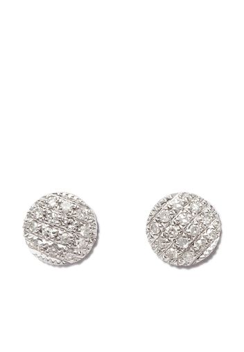 Dana Rebecca Designs 14kt white gold Lauren Joy diamond stud earrings - Silber